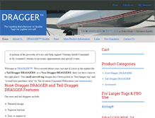 Tablet Screenshot of dragger.com